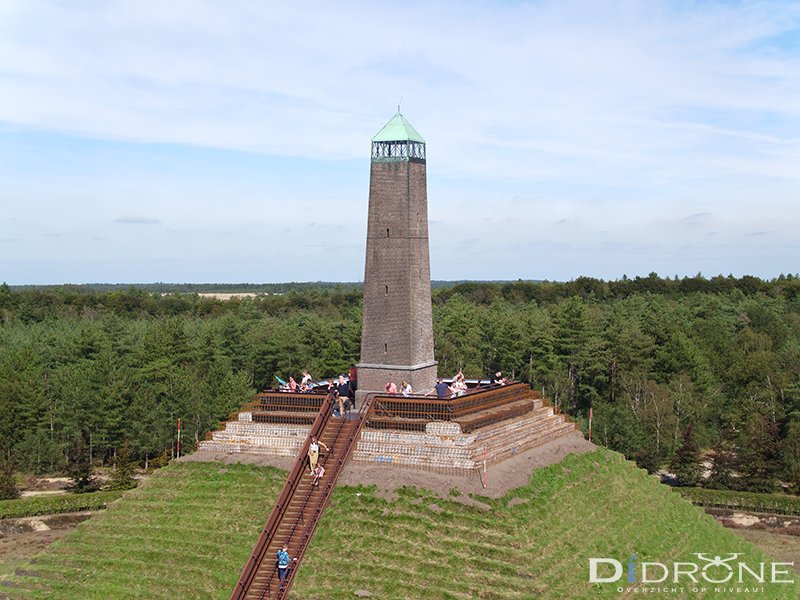 Piramide van Austerlitz by drone